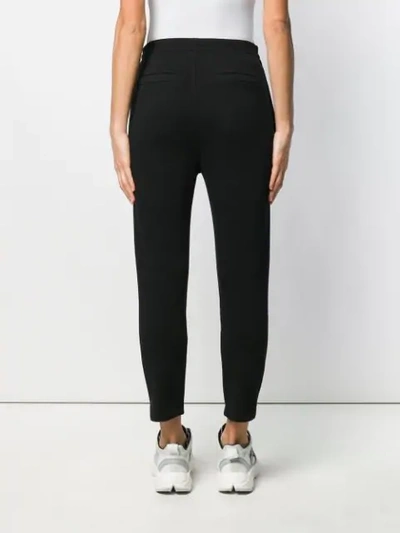 Shop Mcq By Alexander Mcqueen Branded Tracksuit Trousers In Black