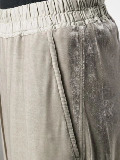 Shop Rick Owens Cropped Trousers - Neutrals