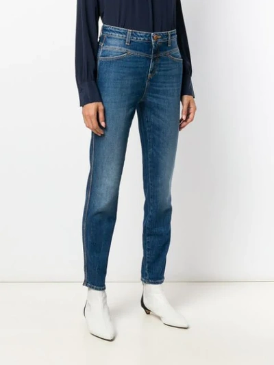 Shop Closed Slim Fit Jeans In Blue