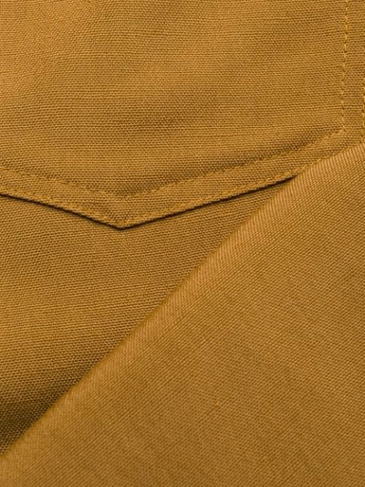 Shop Anntian Drawstring Waist Trousers - Brown