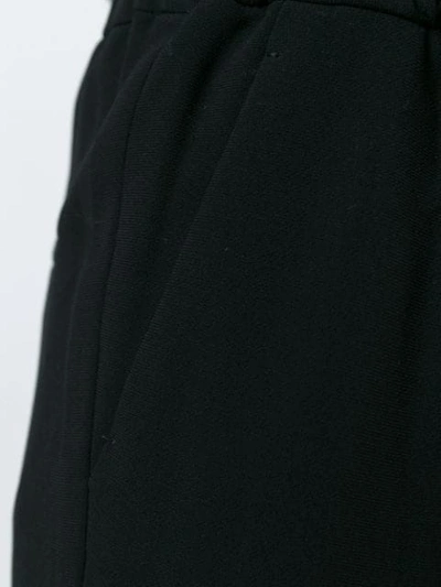 Alberto Biani Stripe Detail Tailored Trousers In Black