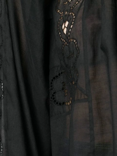 Shop N°21 Embroidered Design Blouse In Black