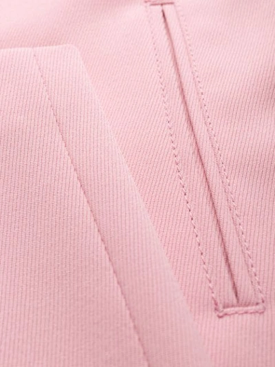 Shop Courrèges Cropped Trousers In Pink