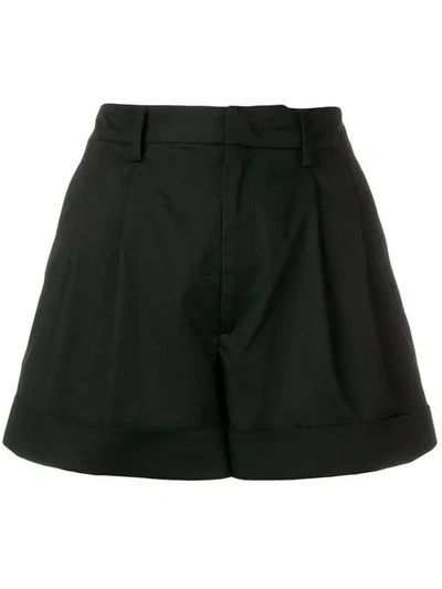 Shop Isabel Marant Étoile Olbia Shorts In Black