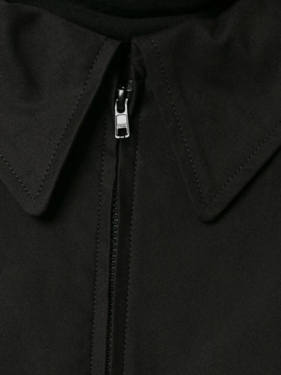 Shop Yohji Yamamoto Oversized Pocket Shirt Jacket In Black