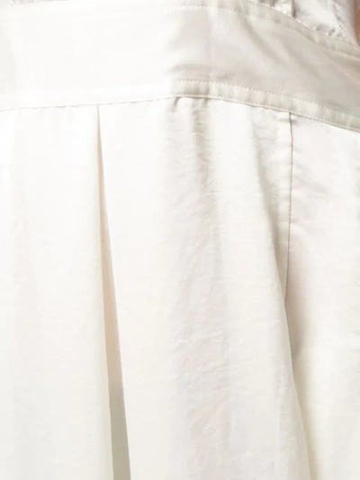 Shop Toga Two-tone Maxi Dress In White