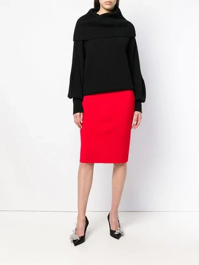 Givenchy Oversized Cashmere Sweater In Black