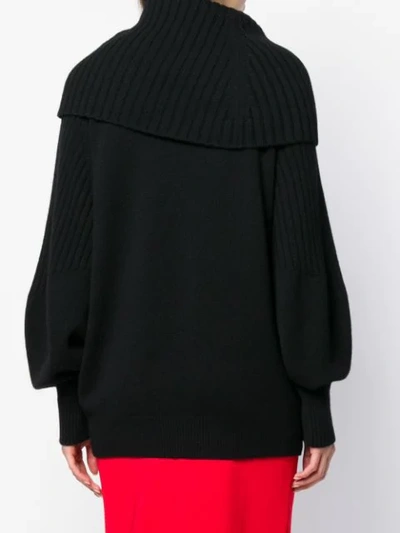 Givenchy Oversized Cashmere Sweater In Black