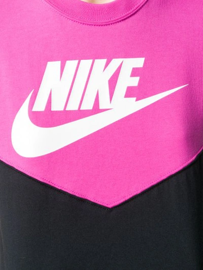 Shop Nike Cropped Logo T-shirt - Pink