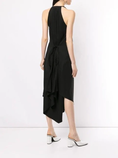 Shop Nehera Midi Scarf Dress In Black