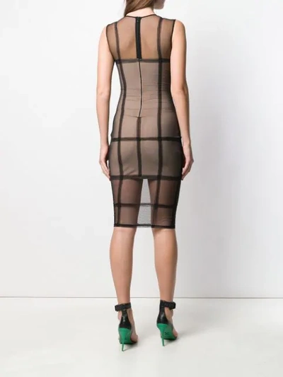 Shop Murmur Stitch Detail Bustier Dress - Black