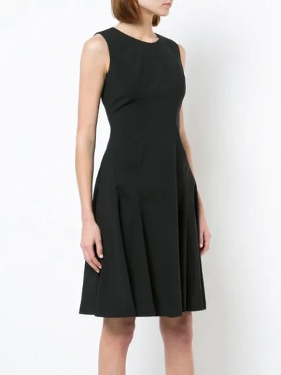 Shop Prabal Gurung Ausgestelltes Kleid In Black