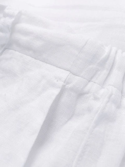 Shop Altea High Waist Trousers - White