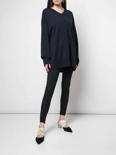 Shop The Row Oversized Jumper In Blue