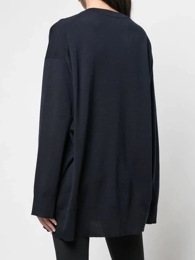 Shop The Row Oversized Jumper In Blue