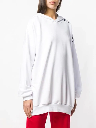 Shop Styland Oversized Hoodie In White