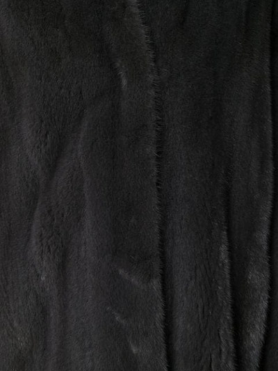Shop Manzoni 24 Oversized Fur In Grey