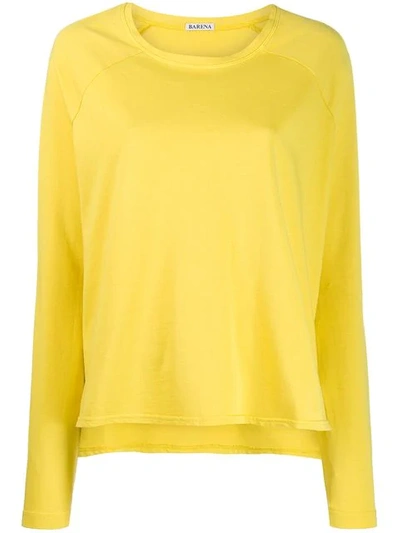 Shop Barena Venezia Knitted Shirt In Yellow
