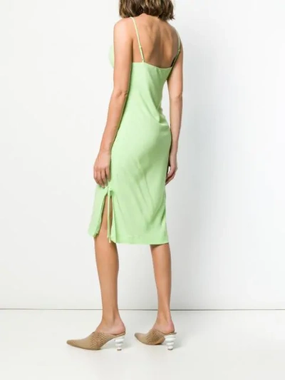 STAUD COWL NECK SLIP DRESS 