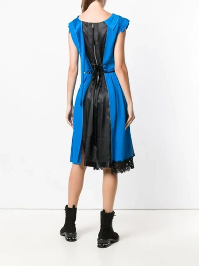 Shop Marc Jacobs Flared Full Dress In Blue