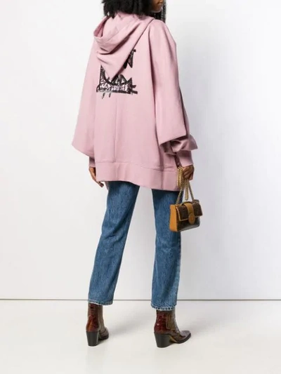 Shop Coach X Guang Yu Rexy Hoodie In Pink