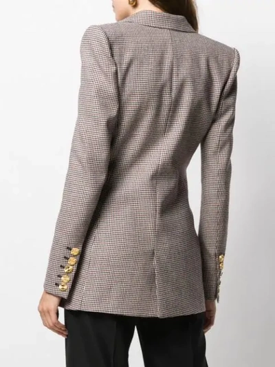 Shop Alexandre Vauthier Double-breasted Blazer - Neutrals