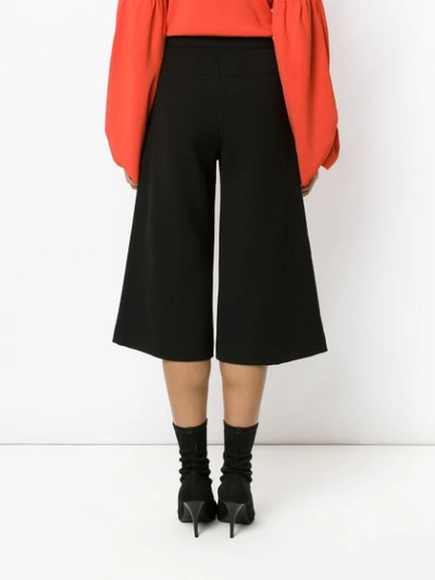 Shop Olympiah Andes Cropped Trousers In Black