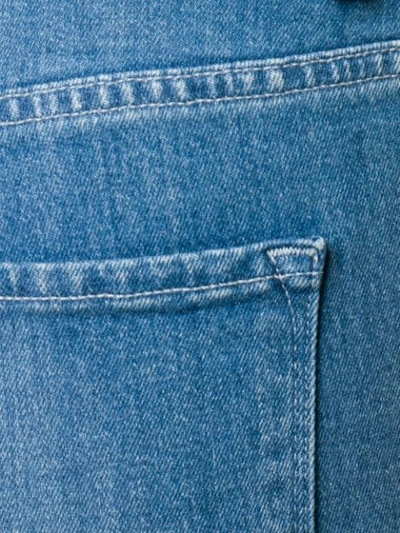 Shop J Brand Joan Cropped Jeans In Blue