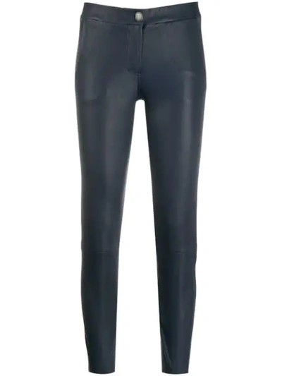 Shop Arma Slim-fit Trousers In Blue