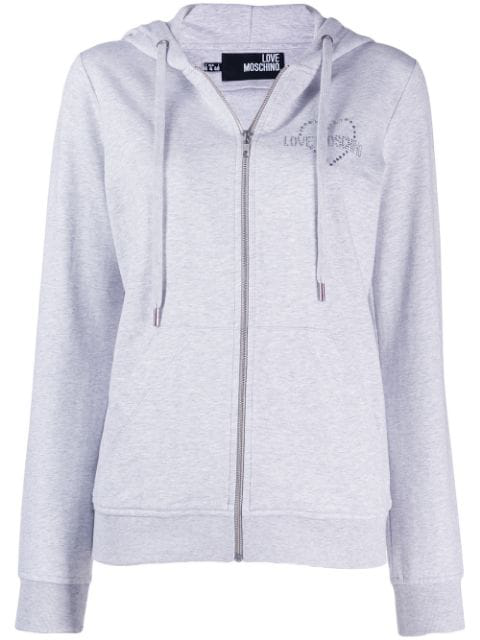 love moschino grey hoodie