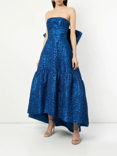 Shop Bambah Oxford Praire Gown - Blue