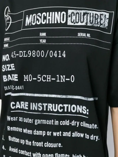 Shop Moschino Care In Black