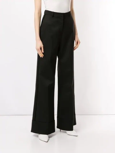 Shop Camilla And Marc Nebula Flared Trousers In Black