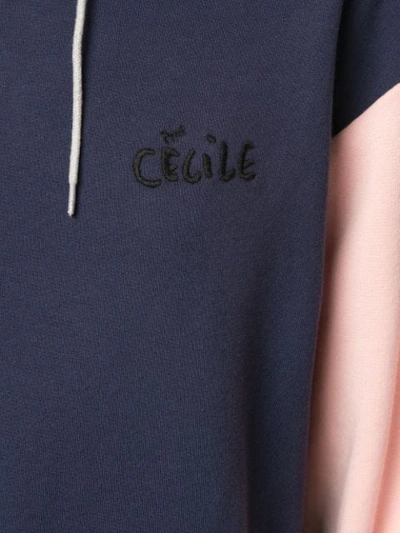 Shop Etre Cecile 'aurelia' Kapuzenpullover In Blue