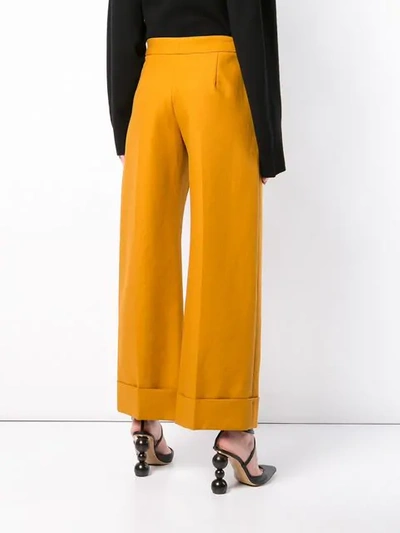 Shop Khaite The Devon Trousers In Brown