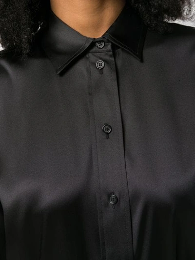 Shop Bottega Veneta Tailored Classic Shirt In Black