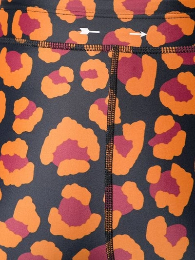 THE UPSIDE 豹纹打底裤 - 橘色