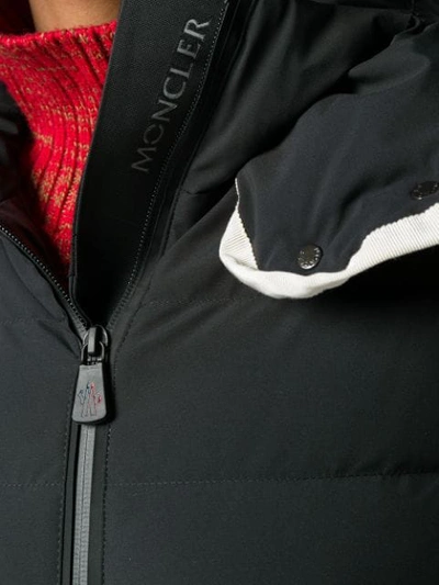 Shop Moncler Grenoble Hooded Puffer Jacket - Black