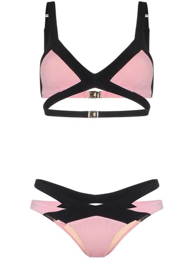 AGENT PROVOCATEUR MAZZY BIKINI - 粉色