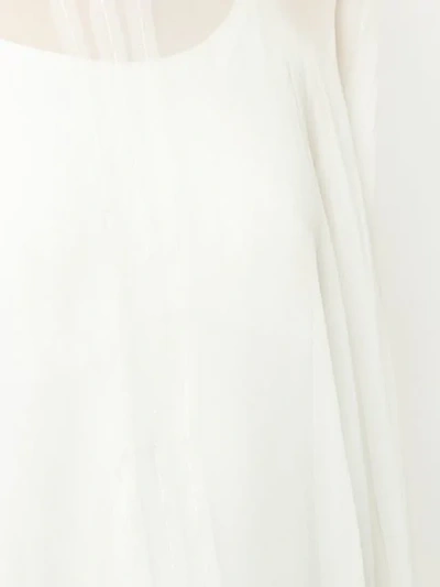 Shop Taylor Oblique Blouse In White