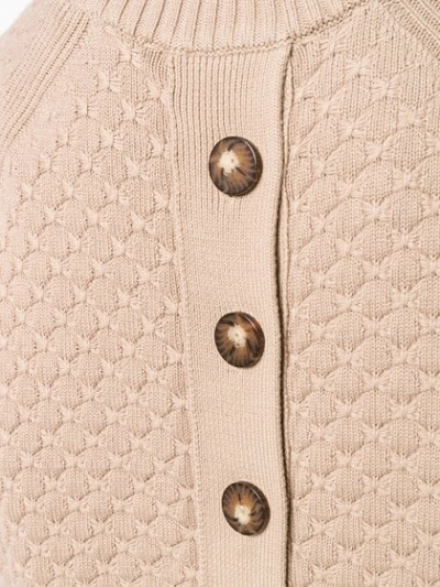 Shop See By Chloé Rear Button In Brown