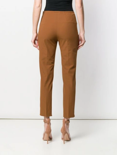 Shop Pt01 Guia Trousers In Brown