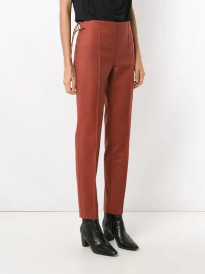 Shop Alcaçuz Lotus Trousers In Brown