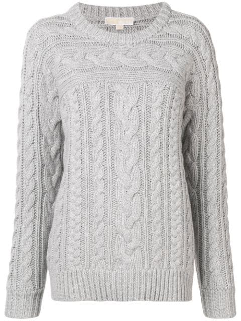 Michael Kors Knitted Sweater - Grey | ModeSens
