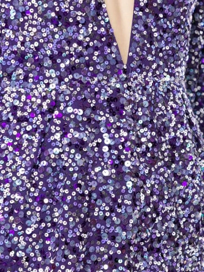 Shop Retroféte Retrofete Sequined Romper - Purple