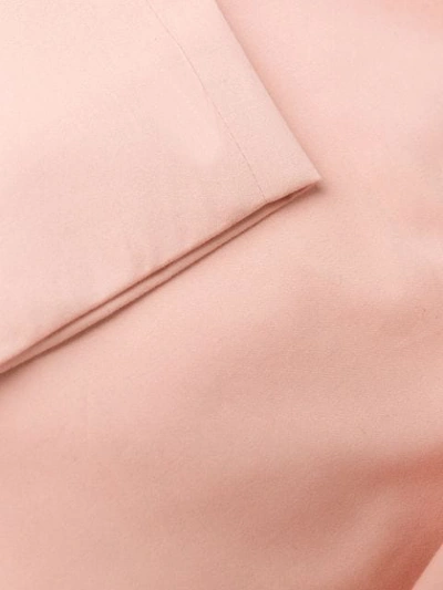 Alberta Ferretti Straight-leg Tailored Trousers - Pink In Pink