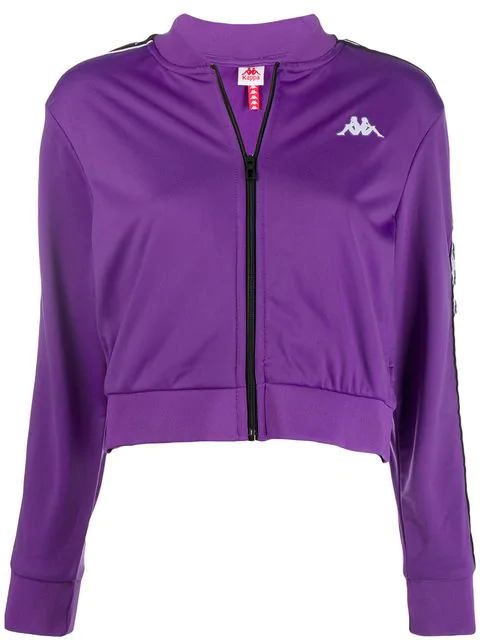 kappa purple track jacket