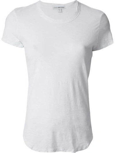 Shop James Perse Classic T-shirt In White