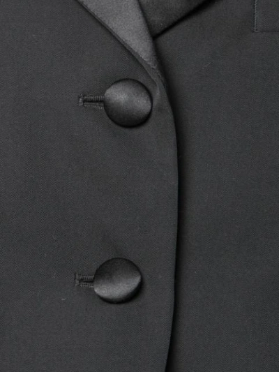 Shop Marc Jacobs Curved Hem Blazer - Black