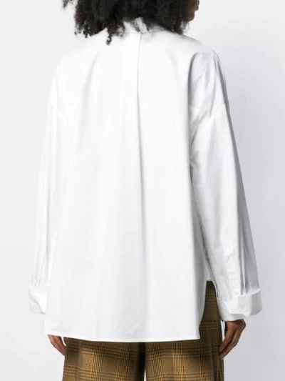 Shop Christian Wijnants Classic Shirt In White